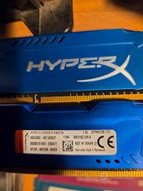 Dimm Kingston ram HyperX Fury 16gb (2x8) PC3-12800