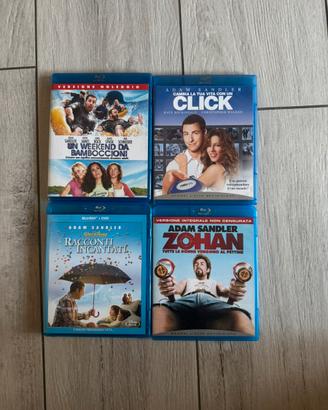 Lotto Blu-ray Adam Sandler – 4 Film commedie