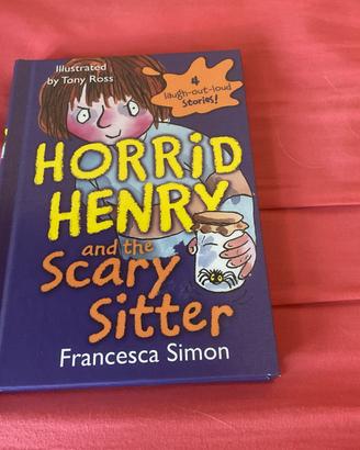 Libro in inglese di Horrid Henry