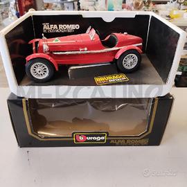 MODELLINO AUTO BURAGO DIE-CAST ALFA ROMEO 8C 2300