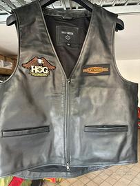 Gilet in pelle Harley Davidson