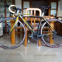 bici corsa in carbonio