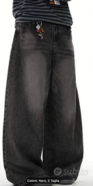 JEANS WIDE BAGGY TAPERED BALLOON FIT UOMO