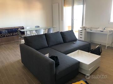 FRIHETEN - Divano letto angolare/contenitore