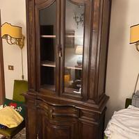 Mobile Trumeau in radica di noce