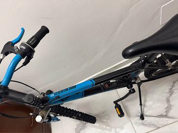 mount bike rockrider 500 ruote 24" con 18 velocità