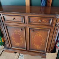 Mobile antico in legno da ingresso o salone 