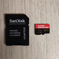 Micro SD SanDisk Extreme Pro 512GB