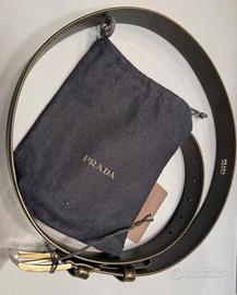 Prada cintura in pelle uomo