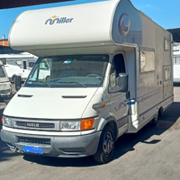 Camper Iveco mansardato 7 posti