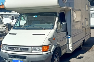 Camper Iveco mansardato 7 posti