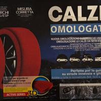 Calze da neve XL nuove mai usate.