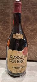 Bottiglia di vino Rosso Conero collostorto 1971