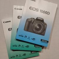 Canon EOS 1000D - manuali, tedesco, francese, olan