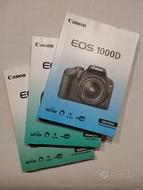 Canon EOS 1000D - manuali, tedesco, francese, olan