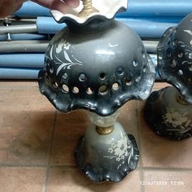 lampade antiche  in ceramica