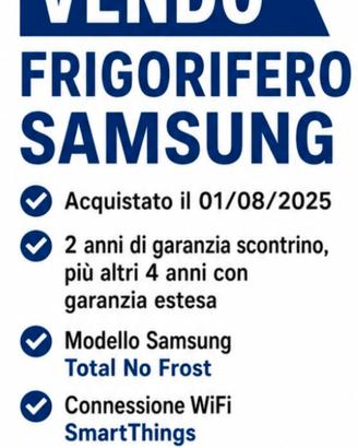 Frigorifero Samsung Total Nofrost