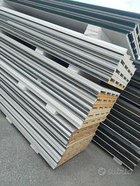 STOCK PANNELLI COIBENTATI ISOLANTI TETTO E PARETE