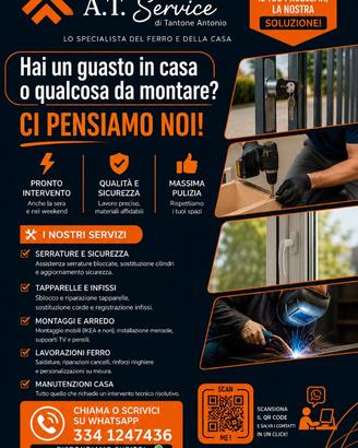 Fabbro, Montaggio Climatizzatori e Zanzariere