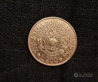 200 lire Arma dei carabinieri 1994