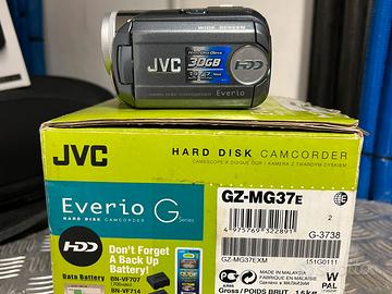 Camcorder JVC Everio con Hd interno e Masterizz.