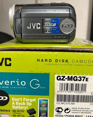 Camcorder JVC Everio con Hd interno e Masterizz.