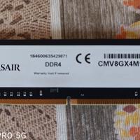 RAM 8gb Corsair - DDR4.