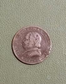 moneta 1 Soldo 1867 - stato pontificio