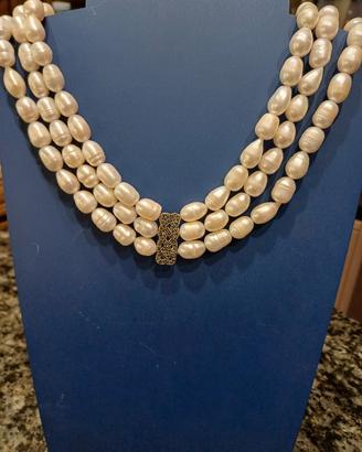 Collana perle di fiume