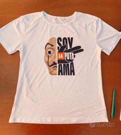 maglietta La Casa di Carta Tg.M