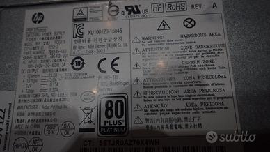 Alimentatore HP per PC desk