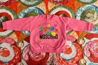 Felpa moschino bimba 18/24