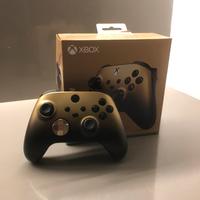 Microsoft Xbox controller gold shadow limited
