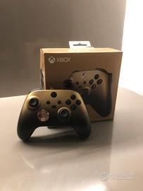 Microsoft Xbox controller gold shadow limited