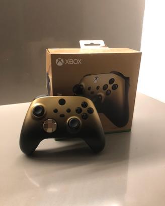 Microsoft Xbox controller gold shadow limited
