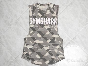 Gymshark Maglietta Canottiera Sbracciata S