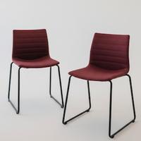 Coppia di sedie Design "Kanvas" by Gaber