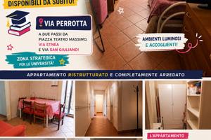 Camere ragazze via etnea bassa/ piazza teatro