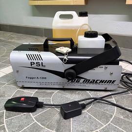 Macchina del Fumo PSL 1200W + Telecomandi + Liquid
