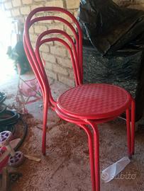 Titolo: 4 Sedie da esterno in metallo –