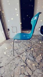4 Sedie Design Blu  – €100
