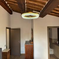 Lampadario LED Casa/Soggiorno Acciaio-Cristallo