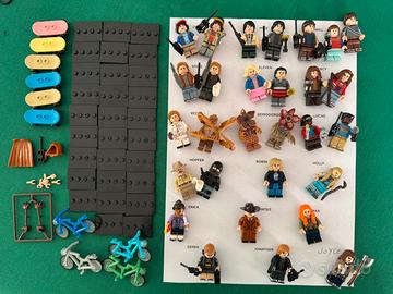 Stranger Things bricks minifigure personaggi