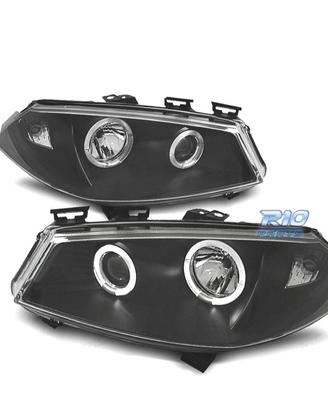 FARI PER RENAULT MEGANE 02-05 ANGEL EYES FONDO NER