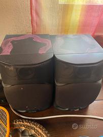 Lotto di due Casse stereo