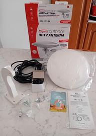 Antenna TV esterna amplificata 1byone