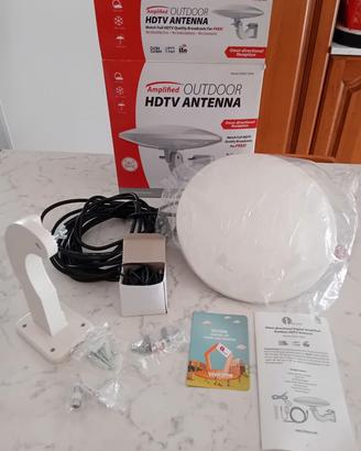 Antenna TV esterna amplificata 1byone