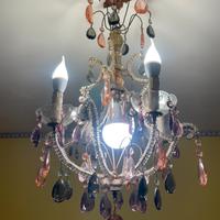 Lampadario vetro di Murano anni ‘30