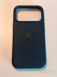 Custodia MagSafe TechWoven per iPhone 17 Pro Blu