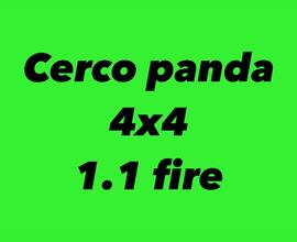 Cerco panda 4x4